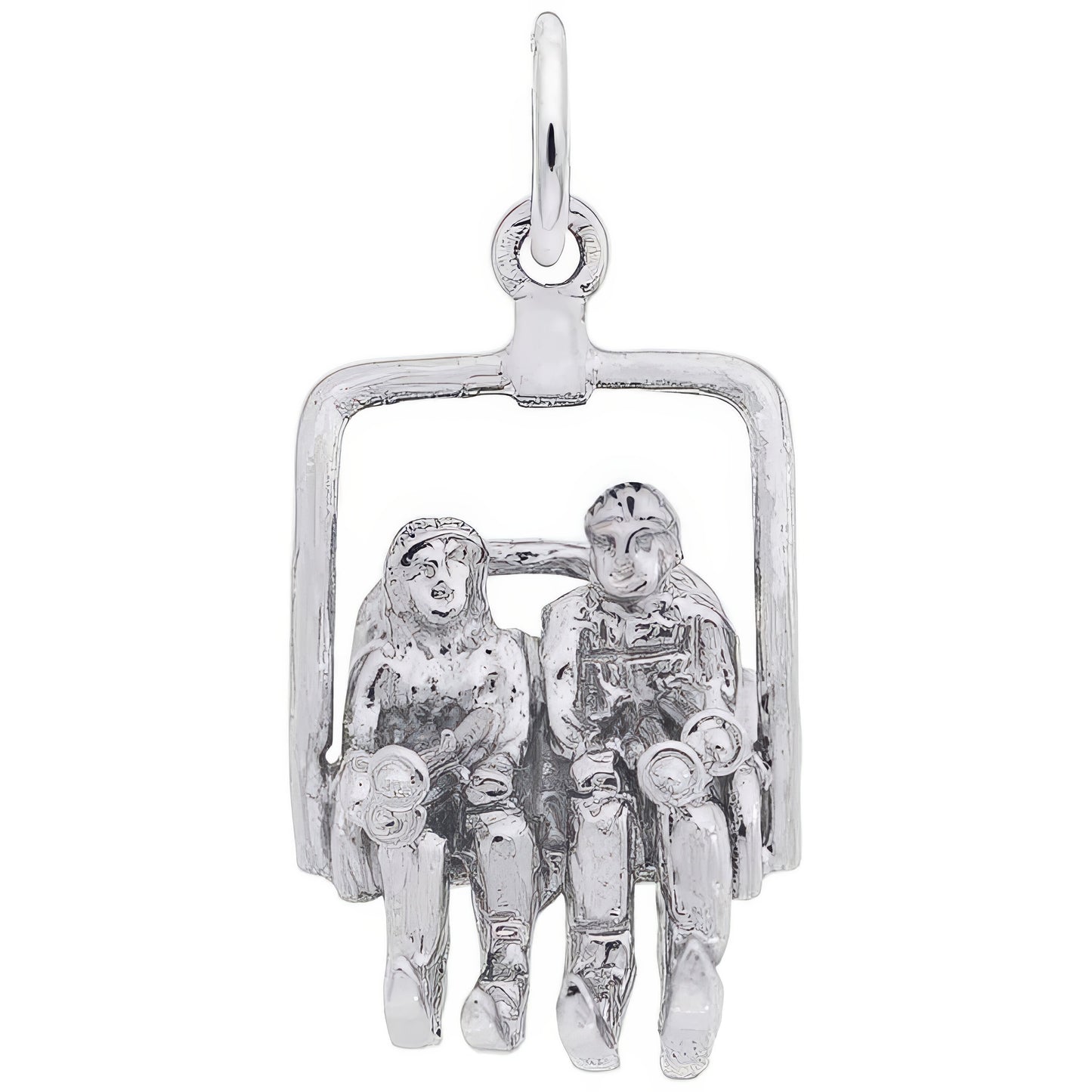 Whistler Chair Lift Charm, Sterling Silver