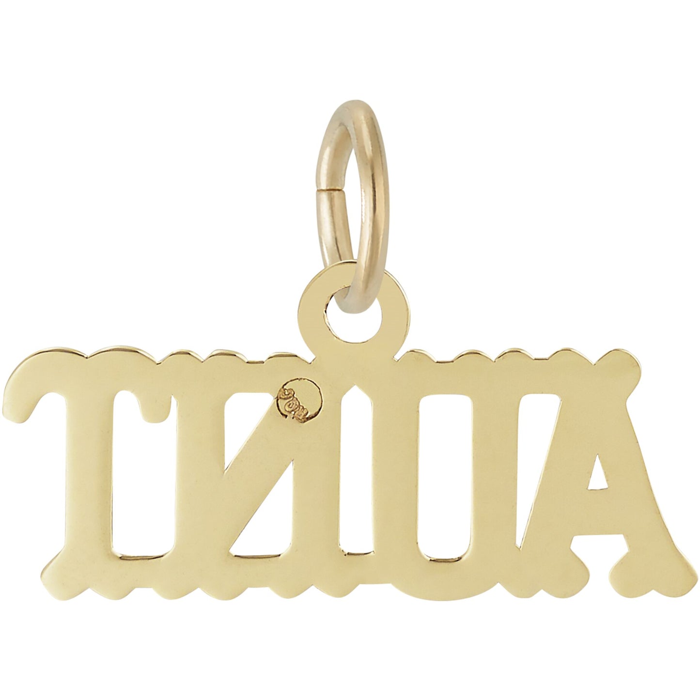 Sterling Silver Aunt Charm