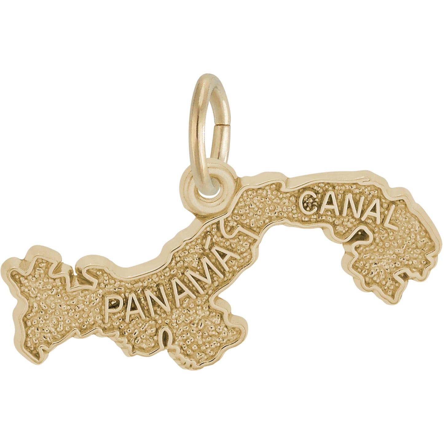 Panama Canal Charm - Metal - Sterling Silver