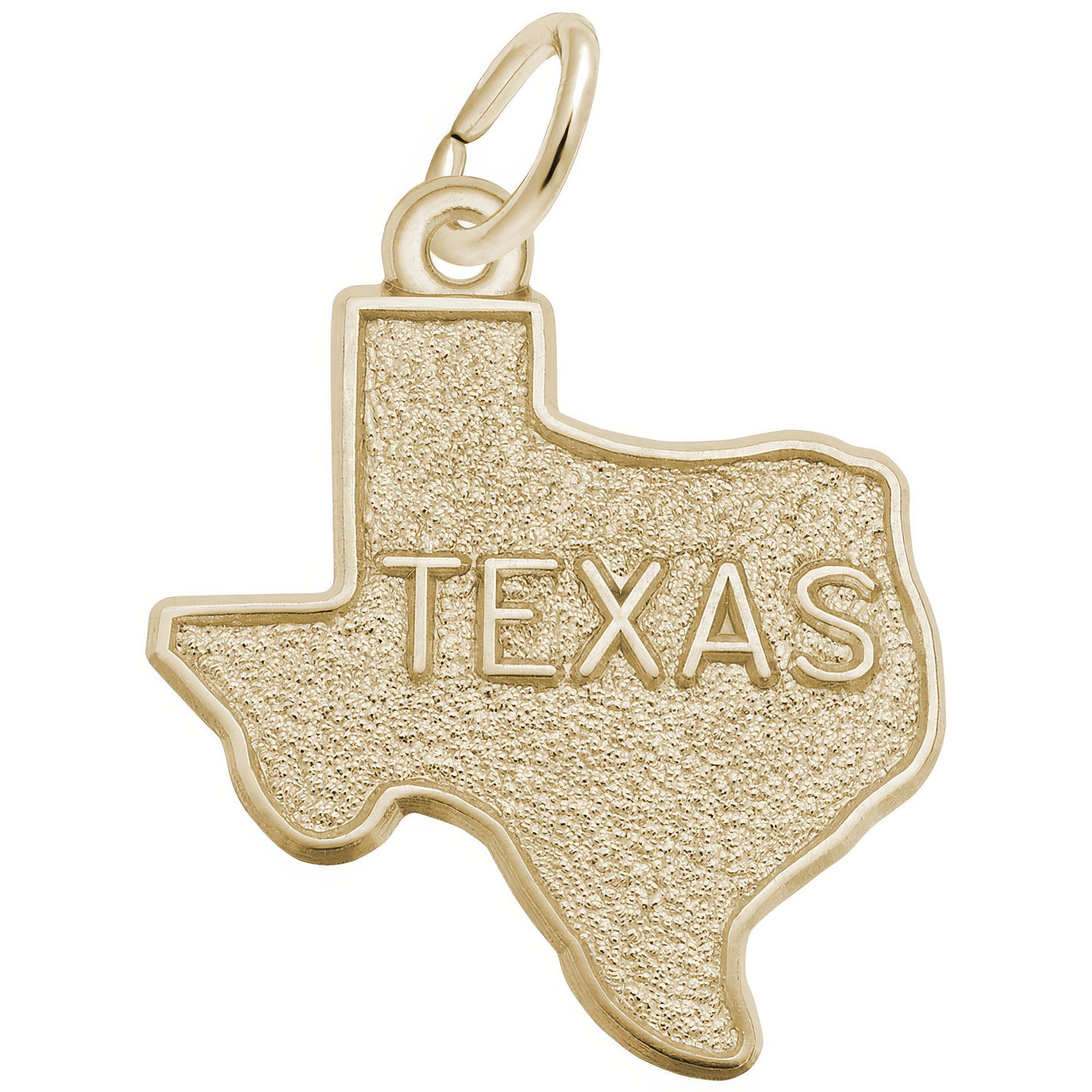 Sterling Silver Texas Map Charm