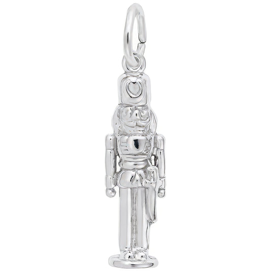 Sterling Silver Nutcracker Charm