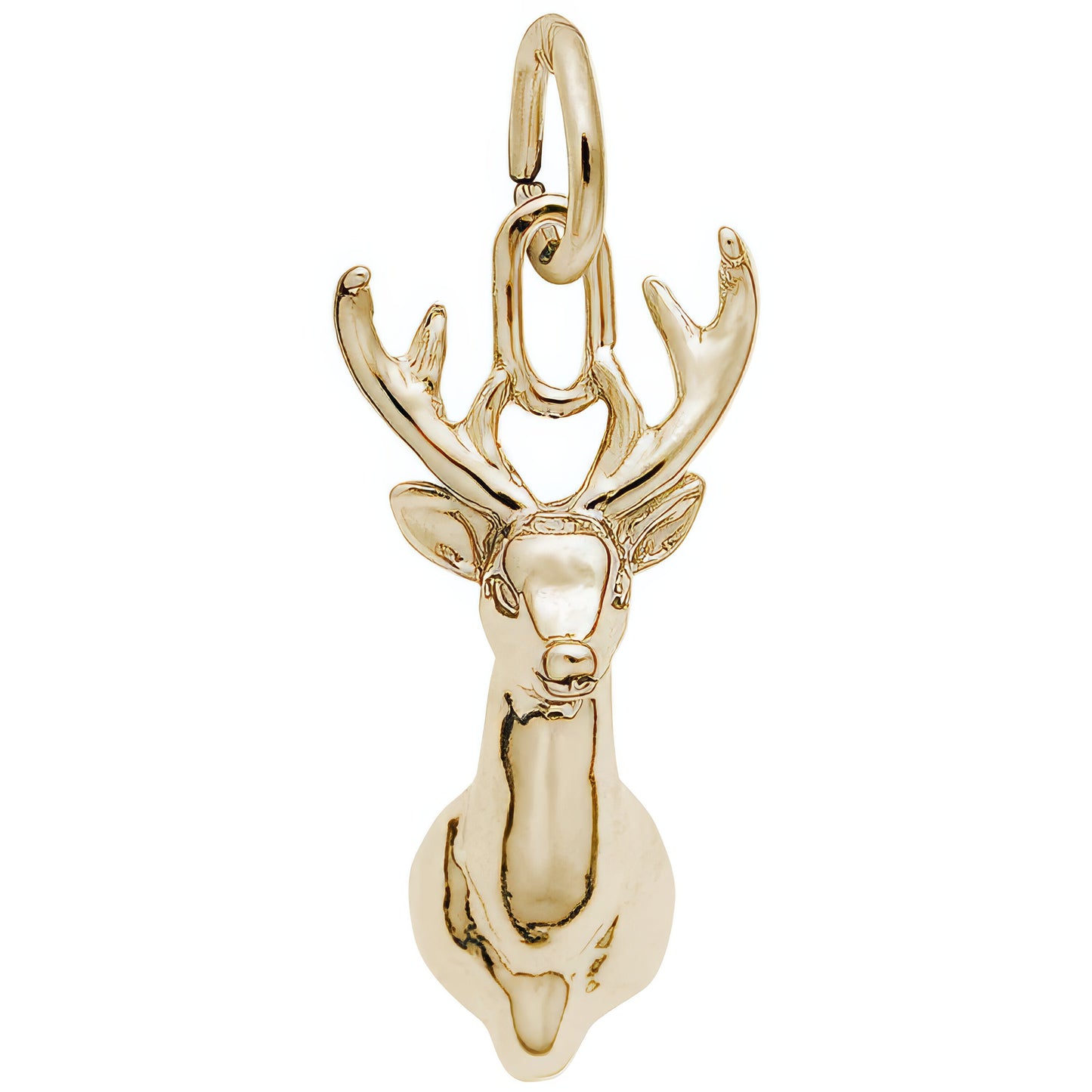Sterling Silver Deerhead Charm