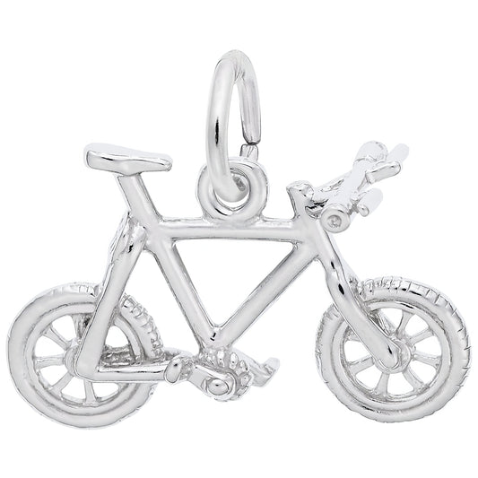 Charms Sterling Silver Mountain Bike Charm