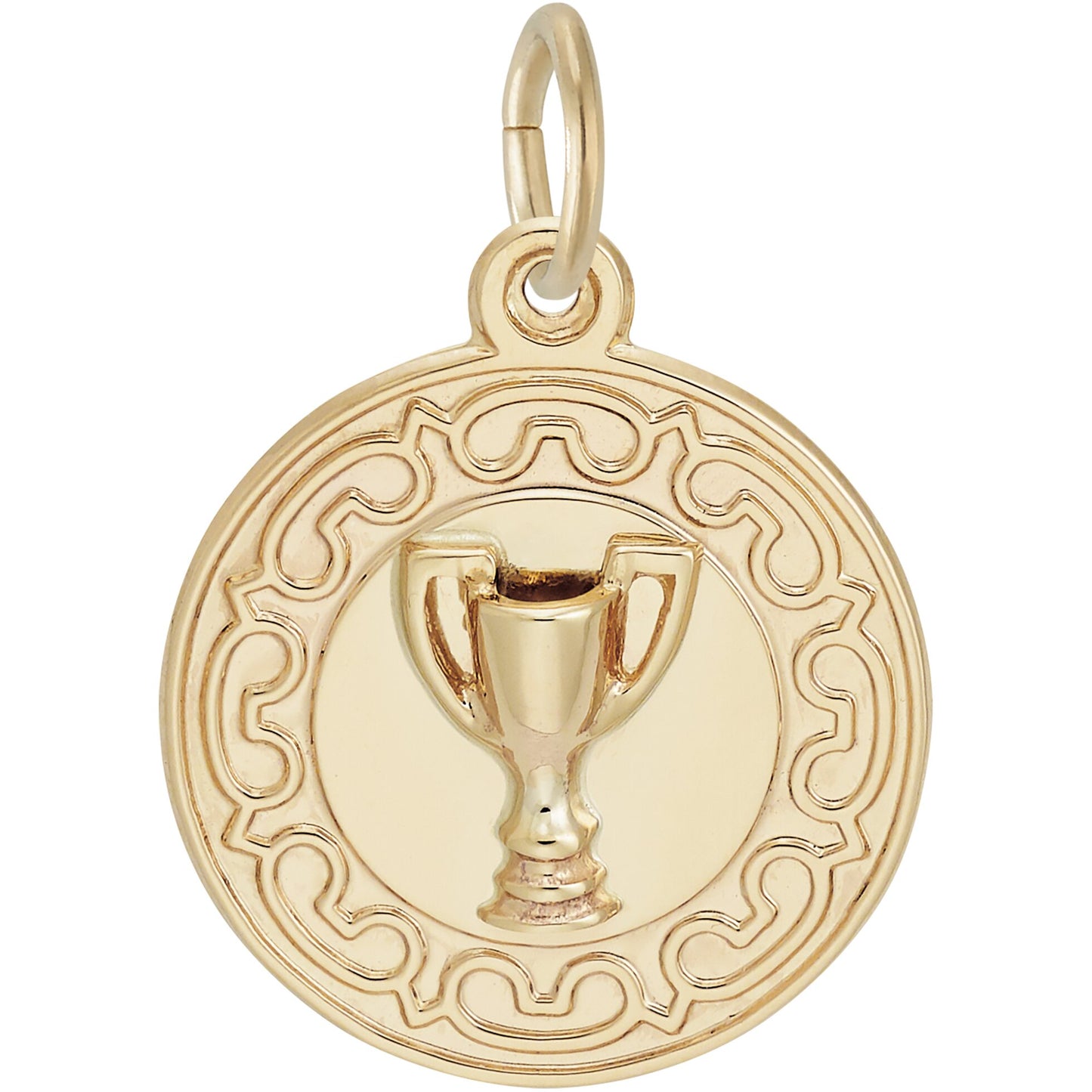 Trophy Charm - Metal - Sterling Silver