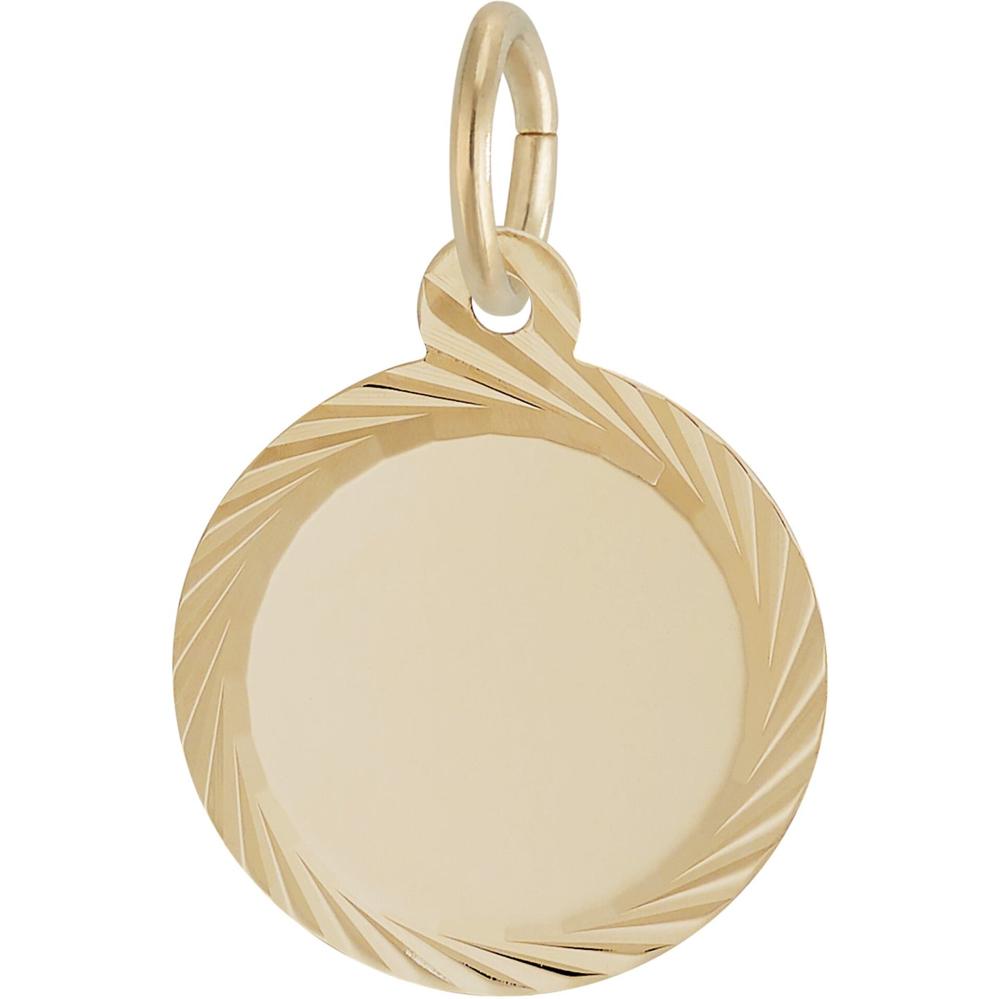 Extra Small Faceted Charm - Metal - Sterling Silver