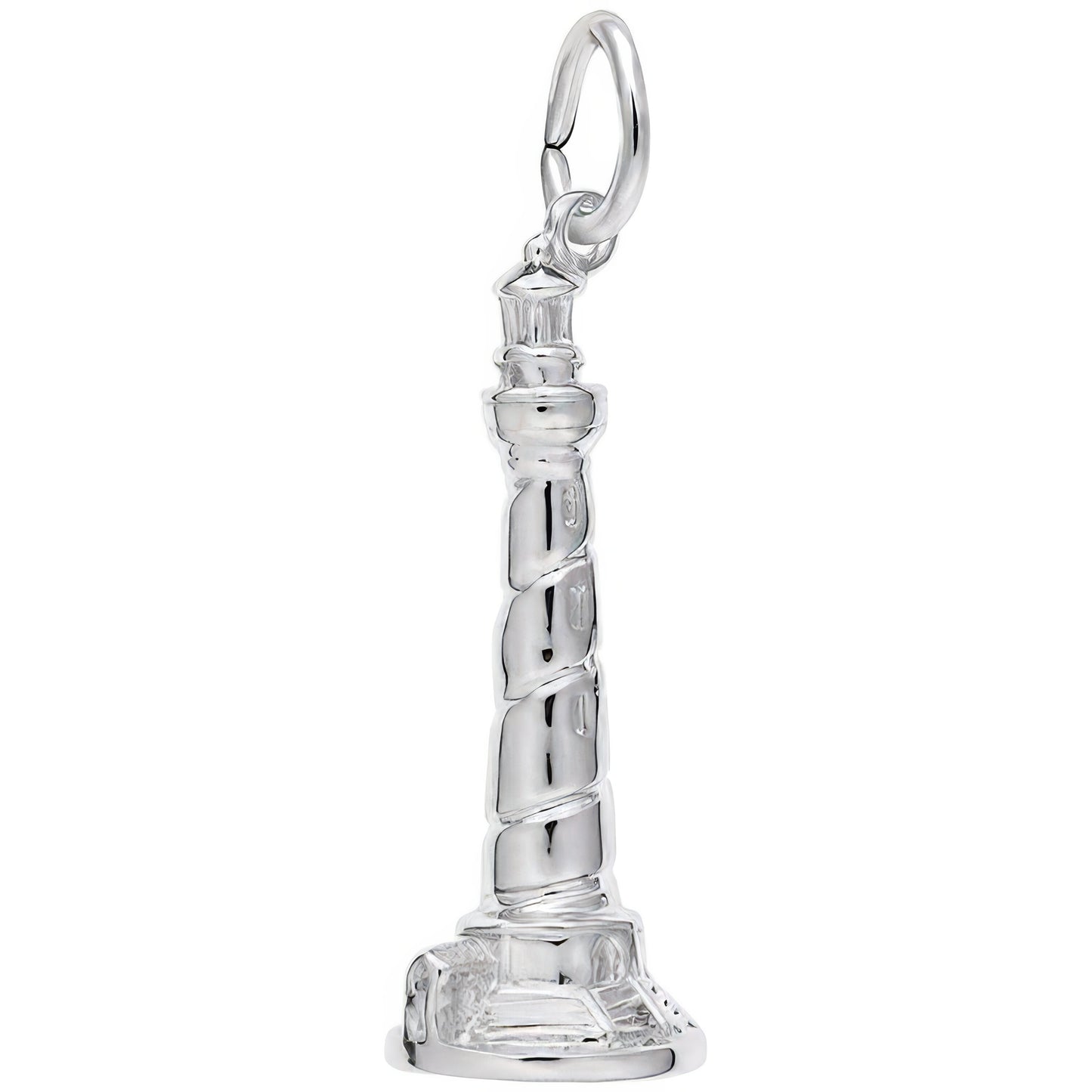 Cape Hatteras, NC Lighthouse Charm - Metal - Sterling Silver