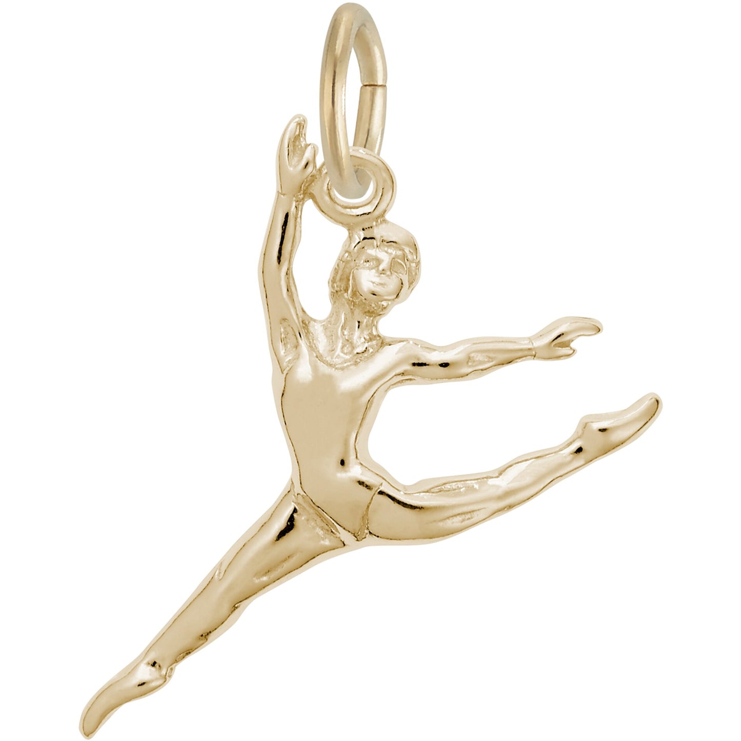 Sterling Silver Ballet Dancer Charm