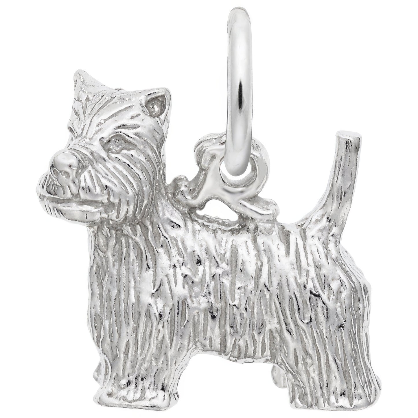 Charms Sterling Silver West Highland Terrier Dog Charm