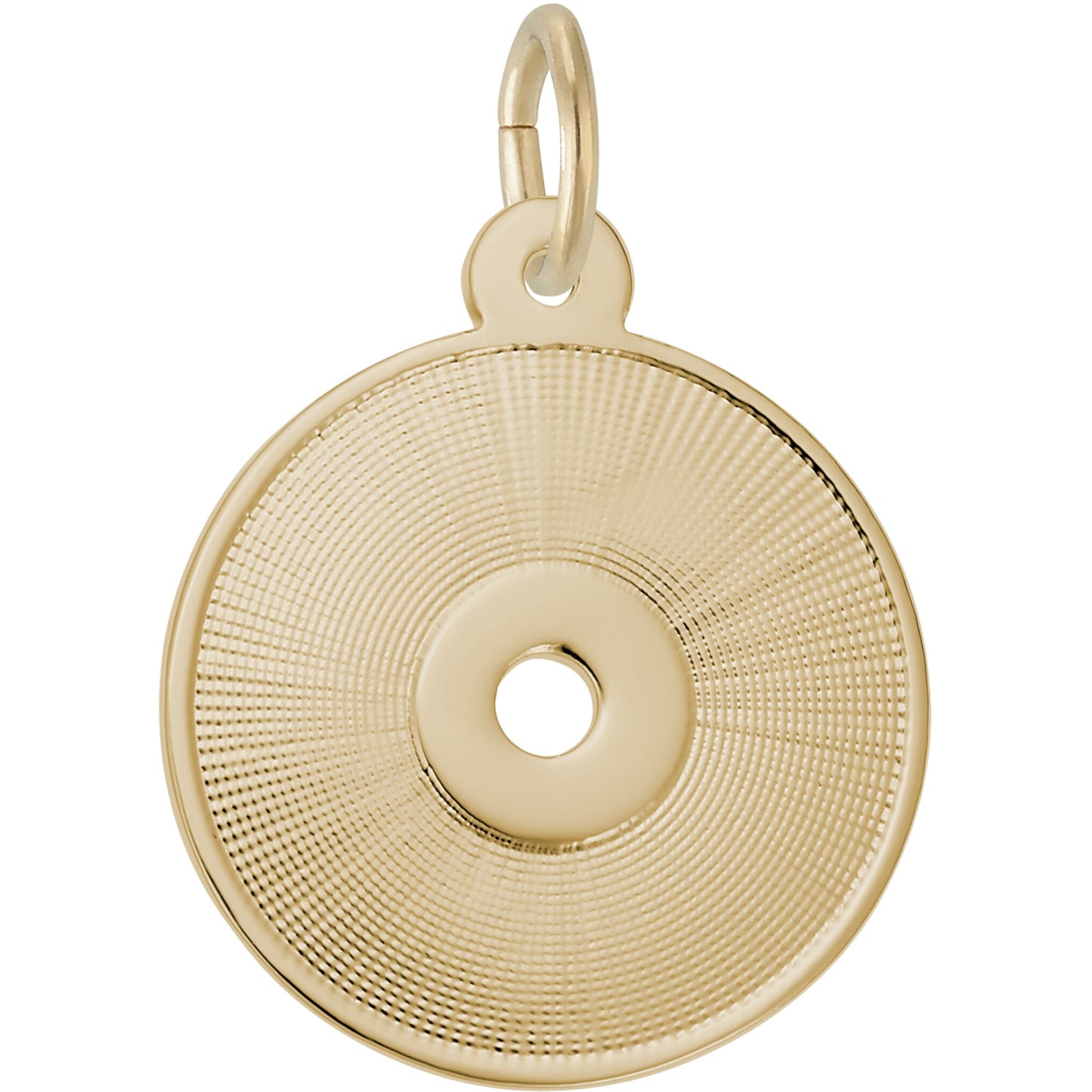 CD Charm - Metal - Sterling Silver