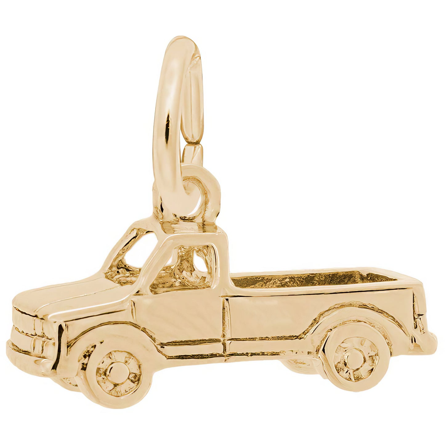 Pick Up Truck Charm, Sterling Silver