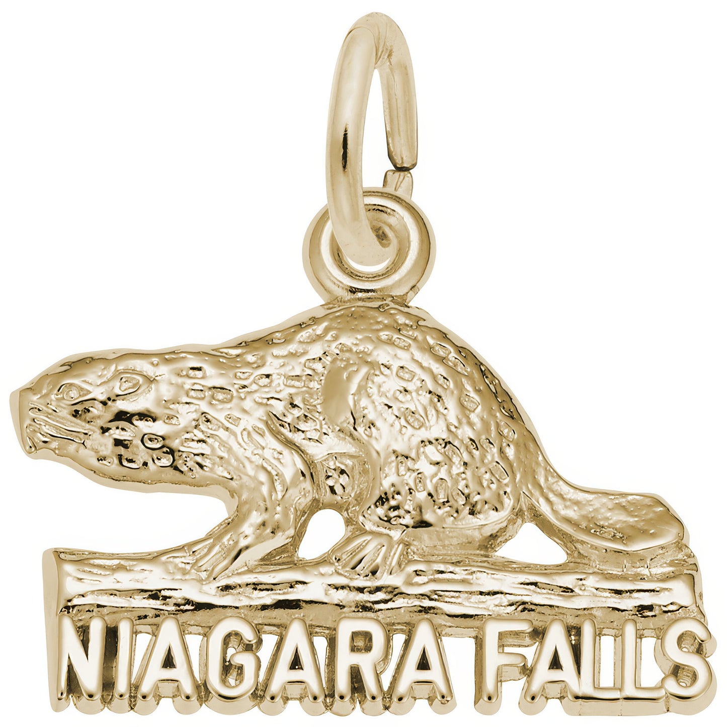 Sterling Silver Niagara Falls Charm - 12mm x 20mm