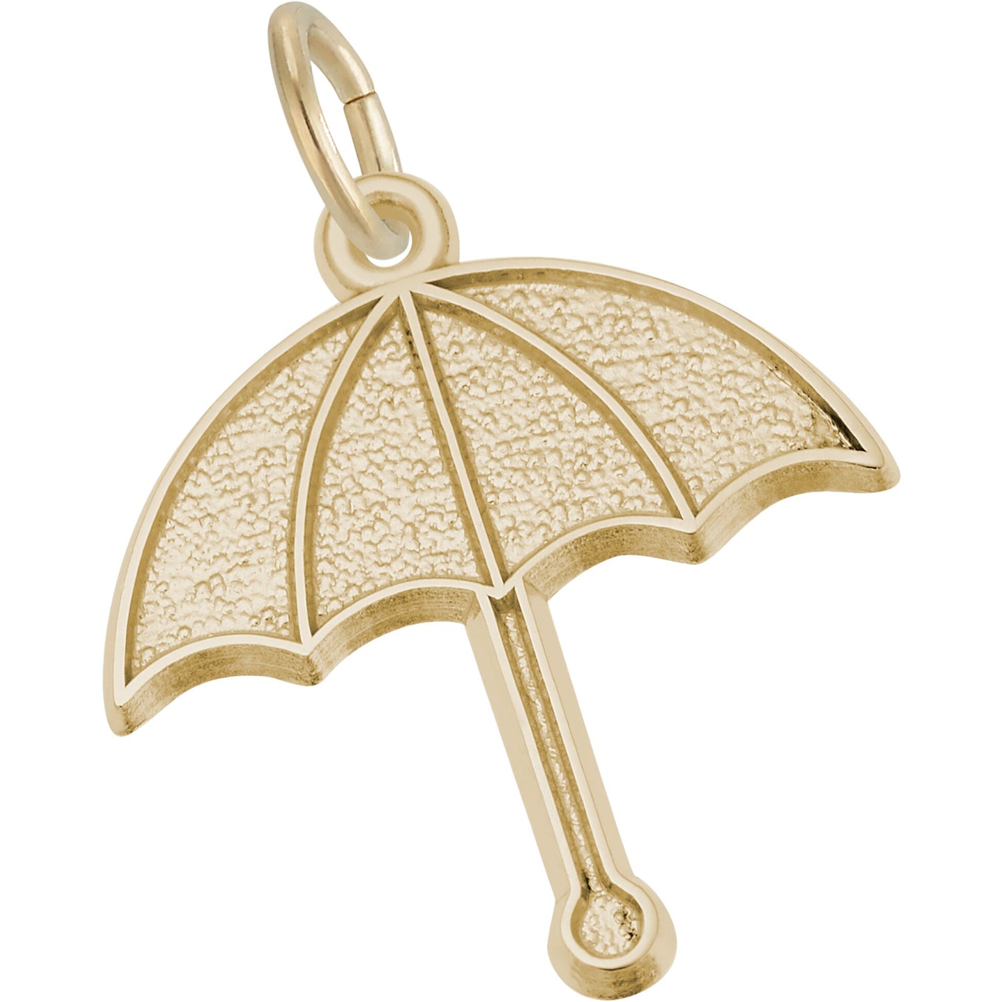 Sterling Silver Umbrella Charm - 18mm x 17mm