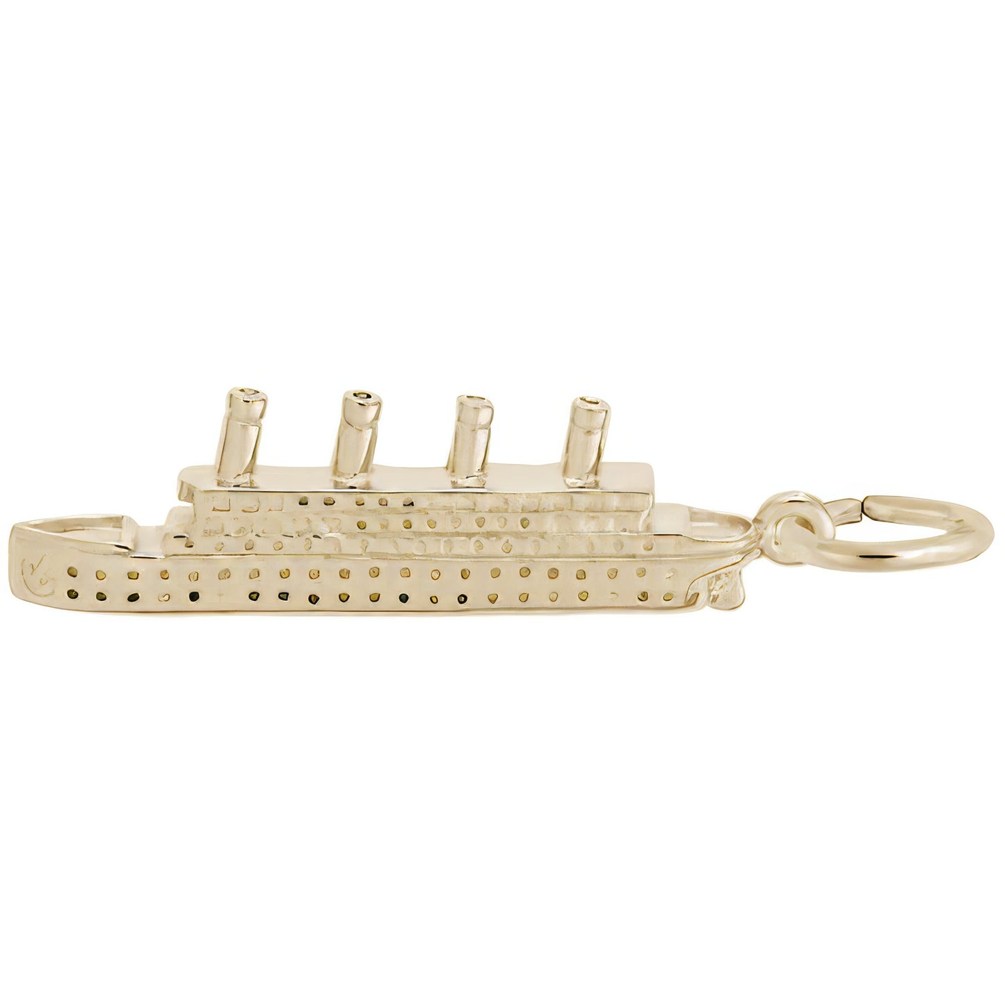 Titanic Charm - Metal - Sterling Silver