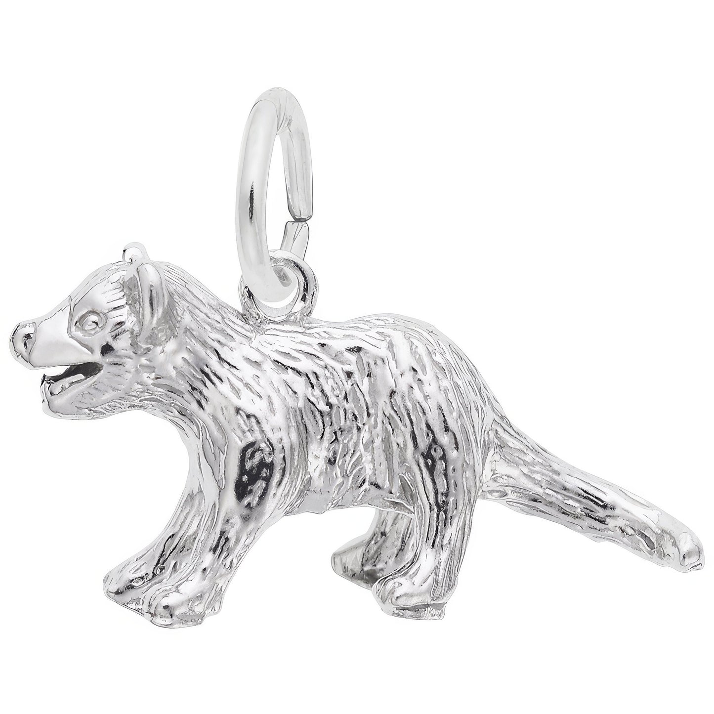Tasmanian Devil Charm - Metal - Sterling Silver