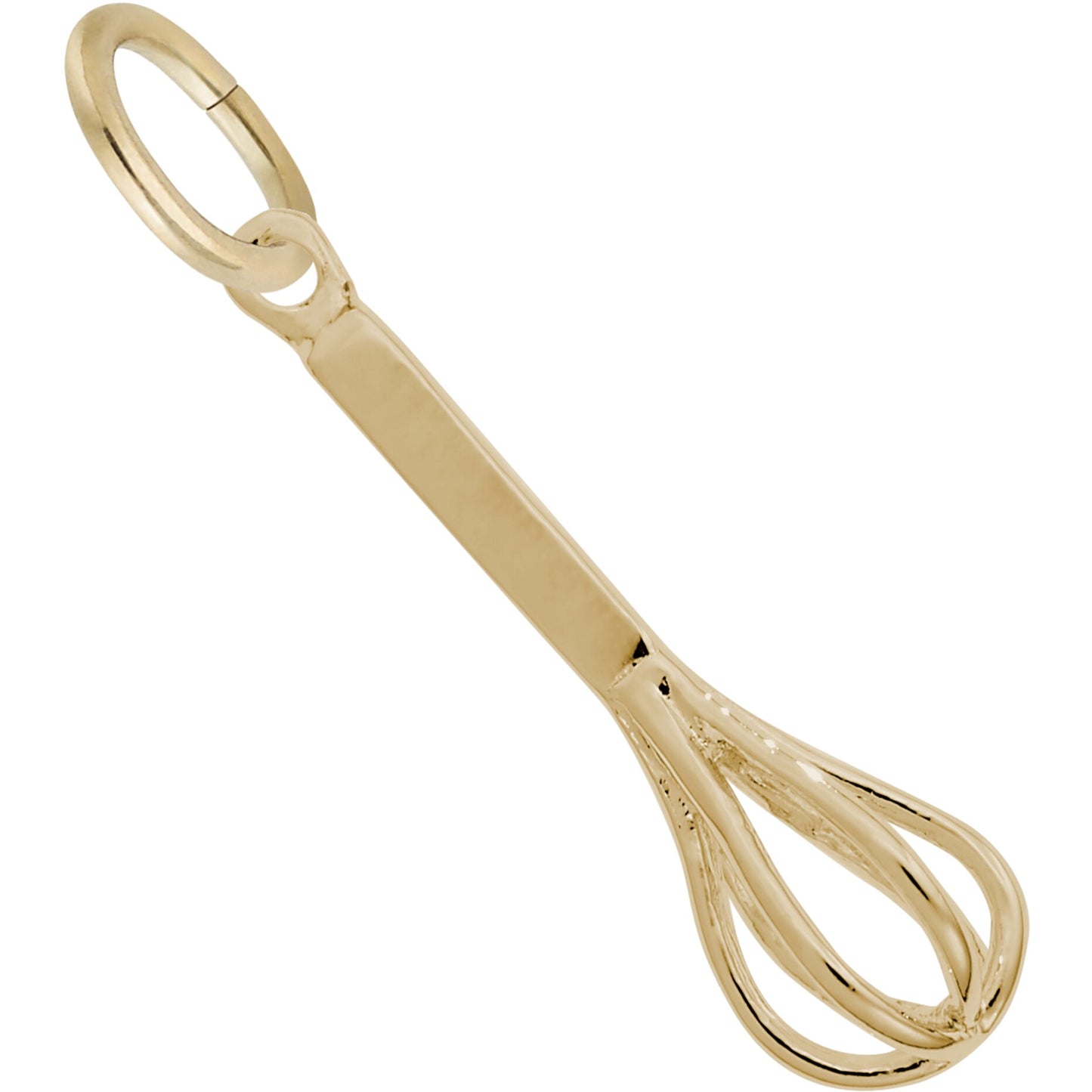 Whisk Charm - Metal - Sterling Silver