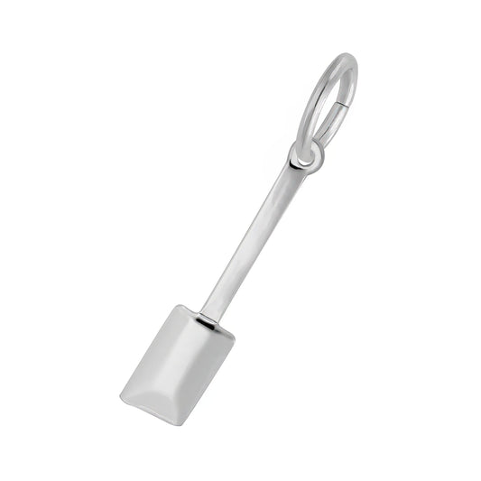 Baking Spatula Charm - Metal - Sterling Silver