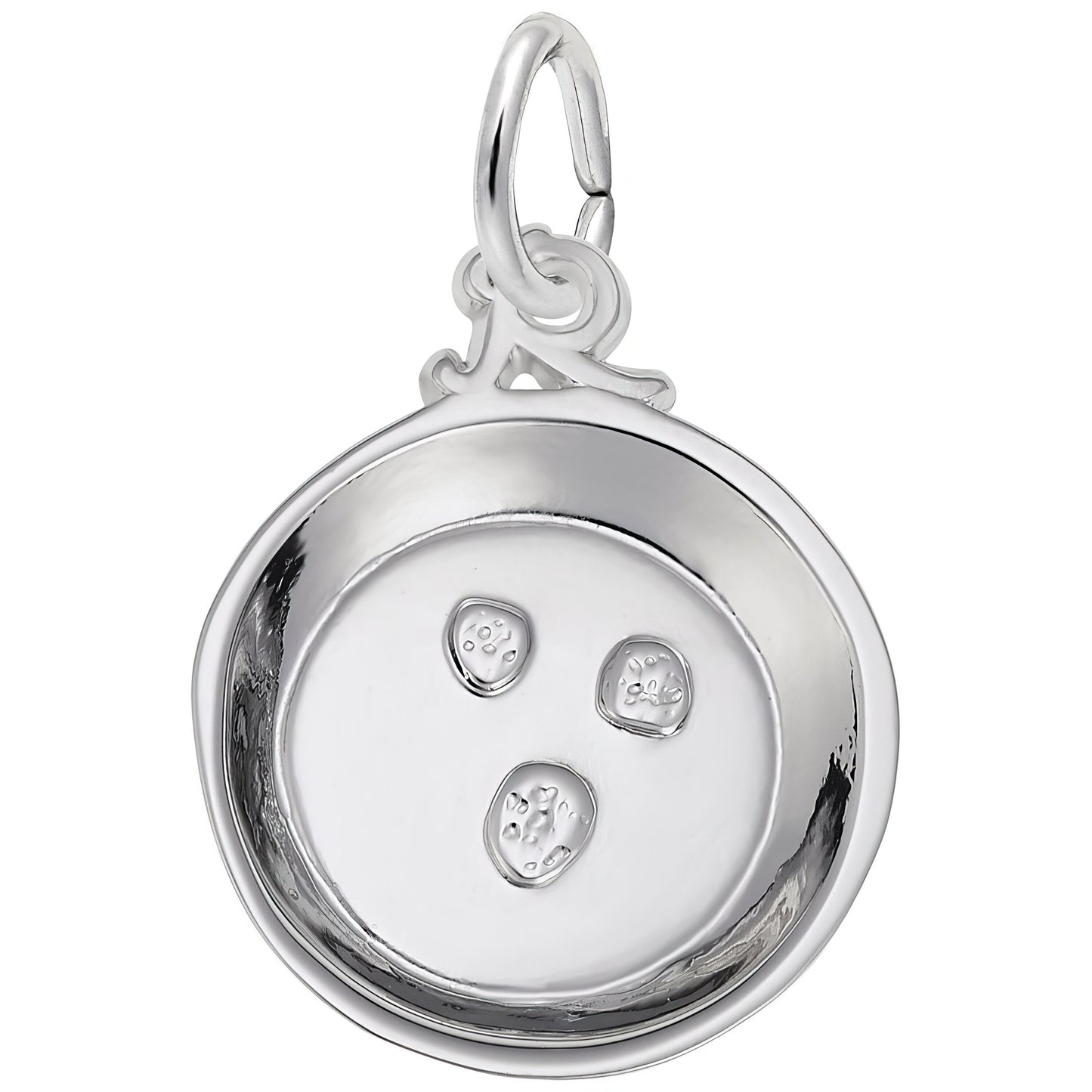 Pan Charm - Metal - Sterling Silver