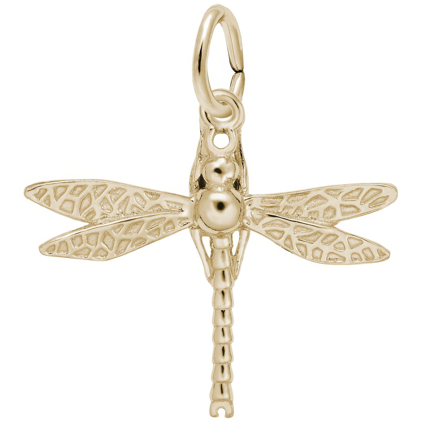 Charms Sterling Silver Dragonfly Charm