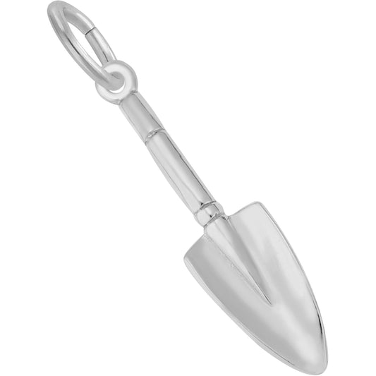 Garden Trowel Charm - Metal - Sterling Silver