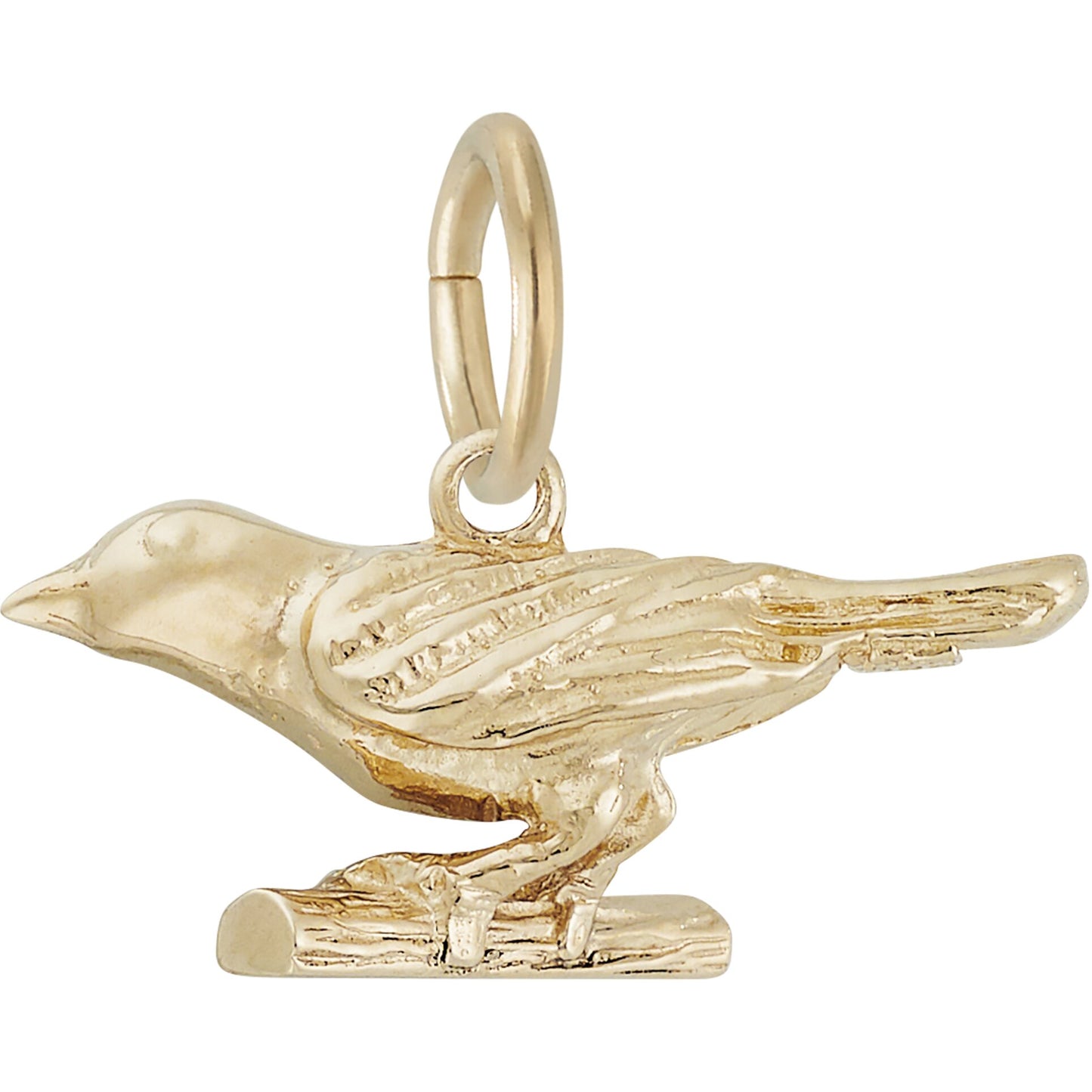 Oriole Charm - Metal - Sterling Silver