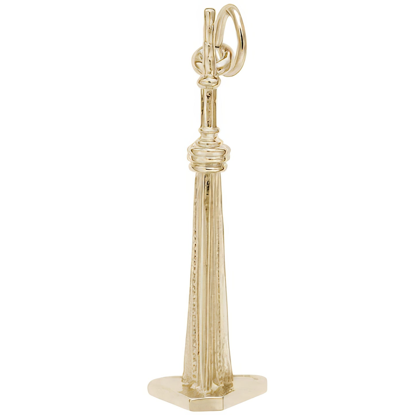 CN Tower Charm - Metal - Sterling Silver