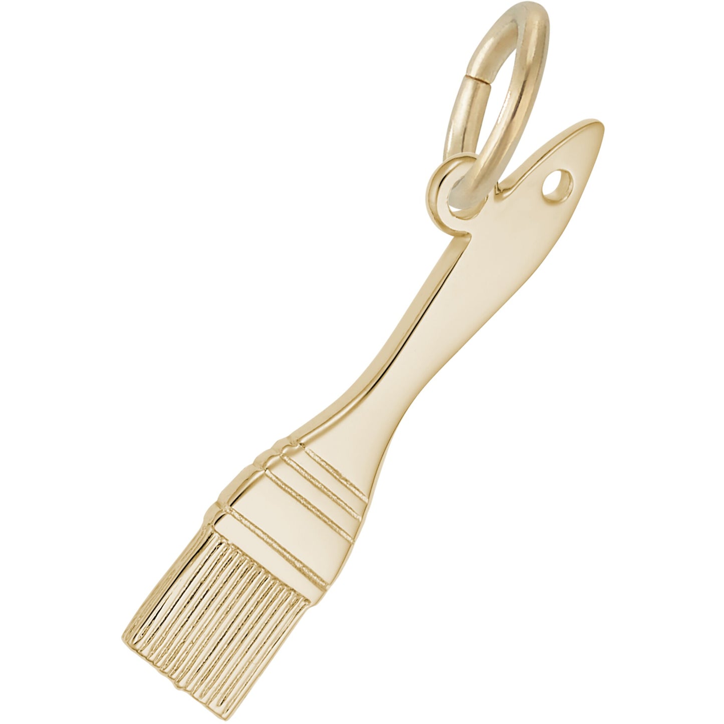 Paintbrush Charm - Metal - Sterling Silver