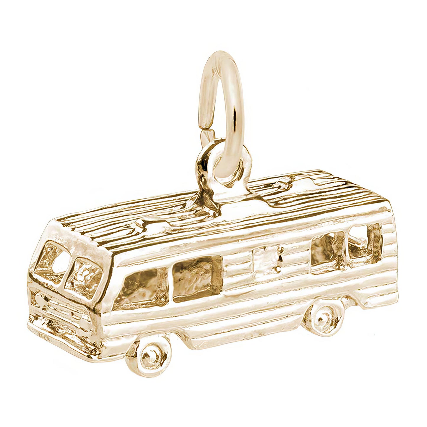 Motorhome Charm, Sterling Silver