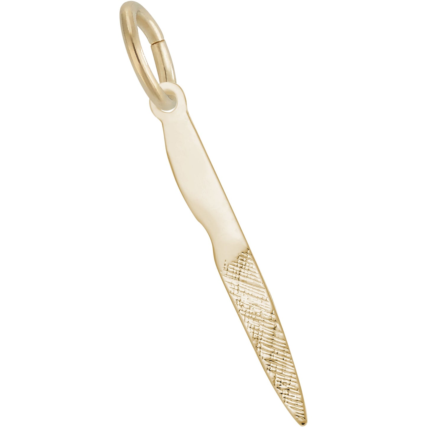 Nail File Charm - Metal - Sterling Silver