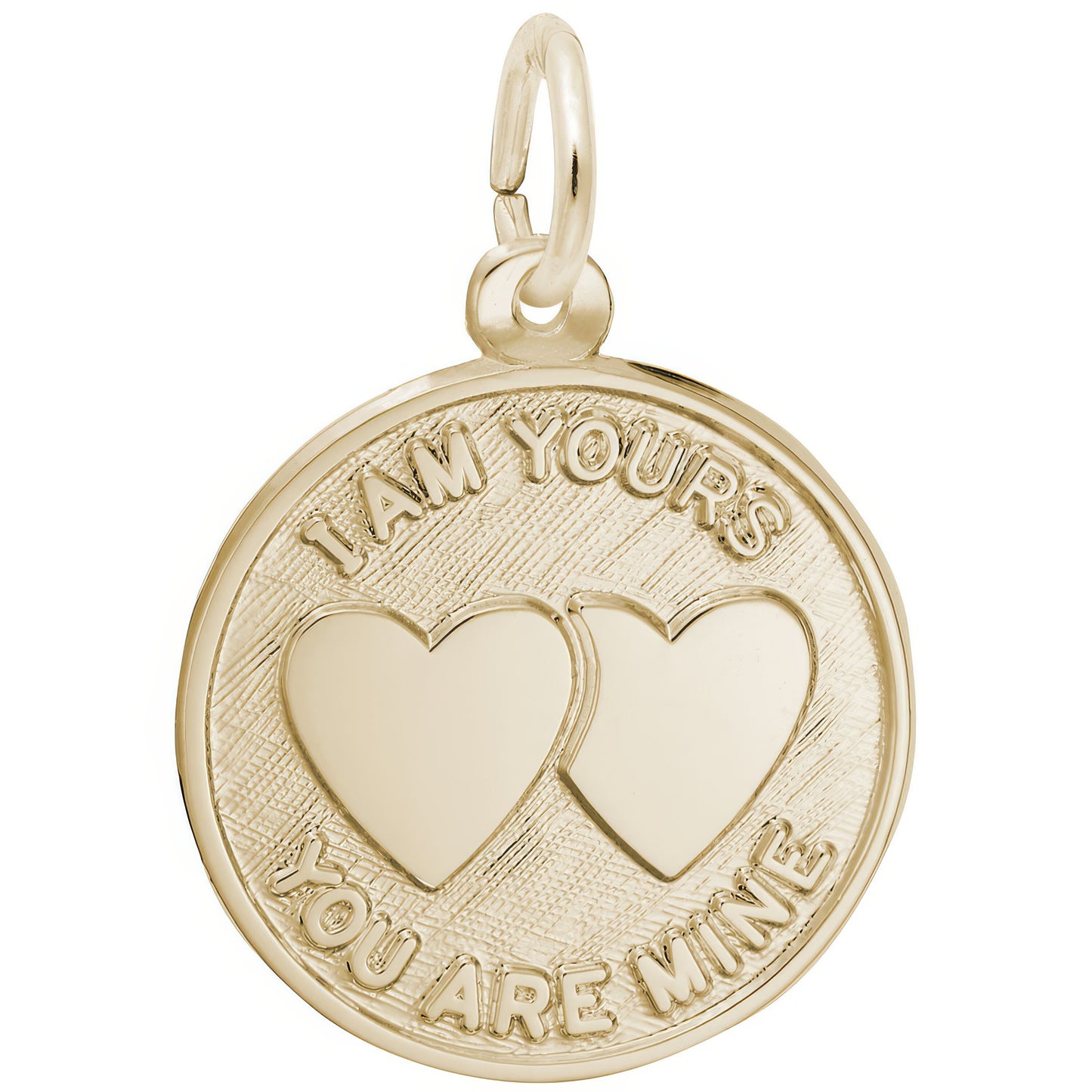 I Am Yours Charm - Metal - Sterling Silver