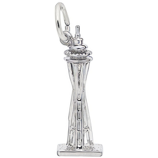 Sterling Silver Seattle Space Needle Charm