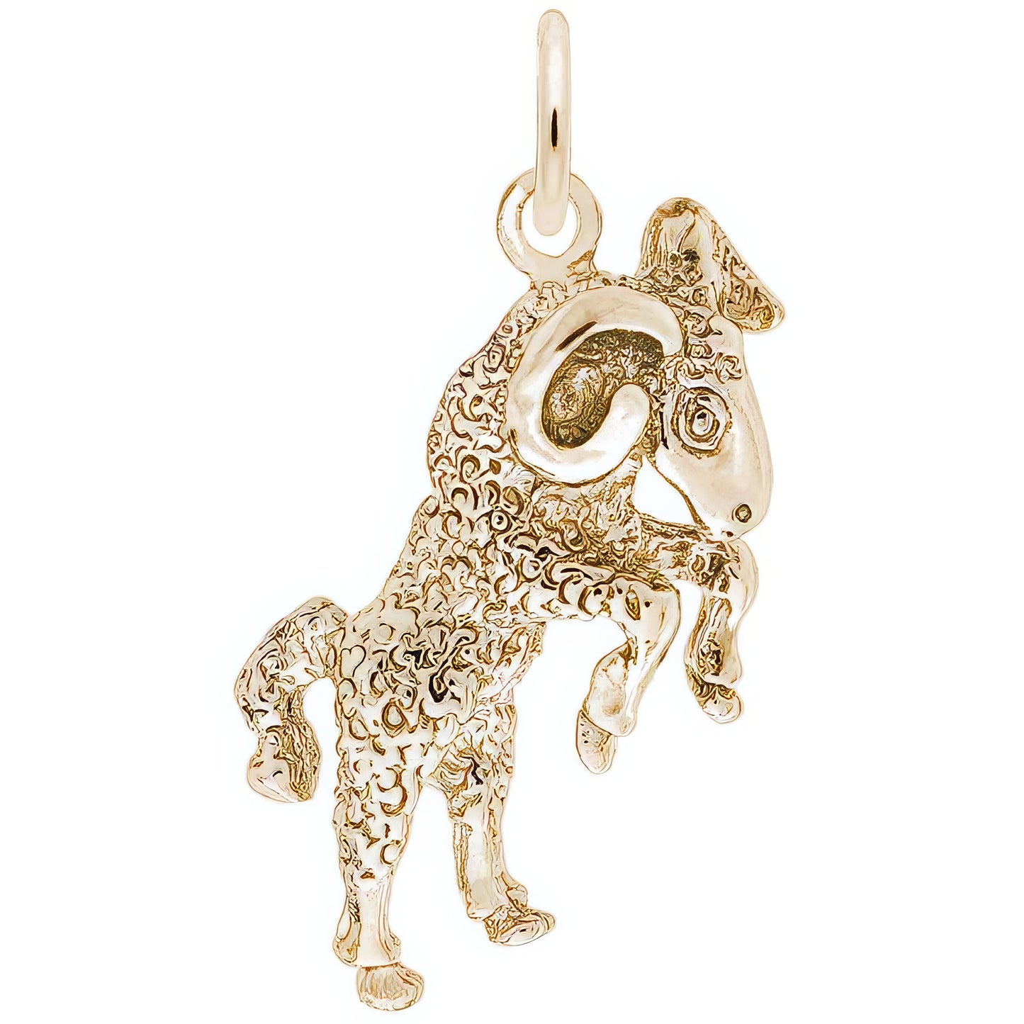 Aries Charm, Sterling Silver