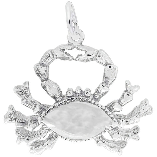 Cancer Charm, Sterling Silver