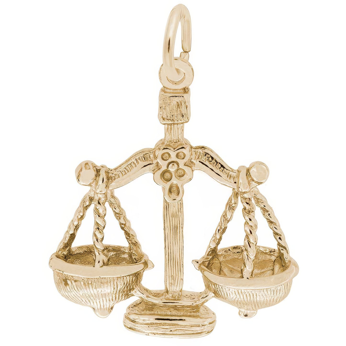 Libra Charm, Sterling Silver