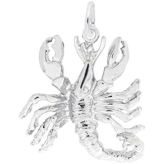 Scorpio Charm, Sterling Silver
