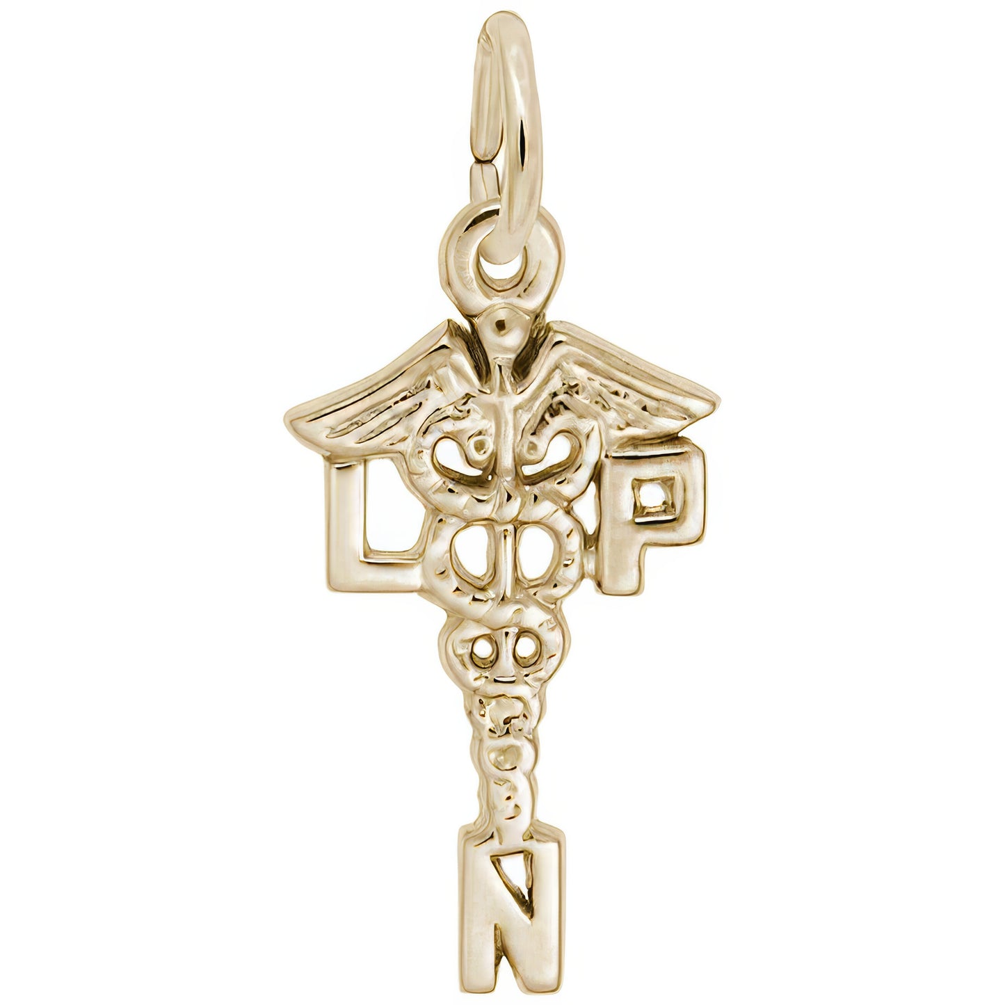 Sterling Silver Licensed Practical Nurse Charm