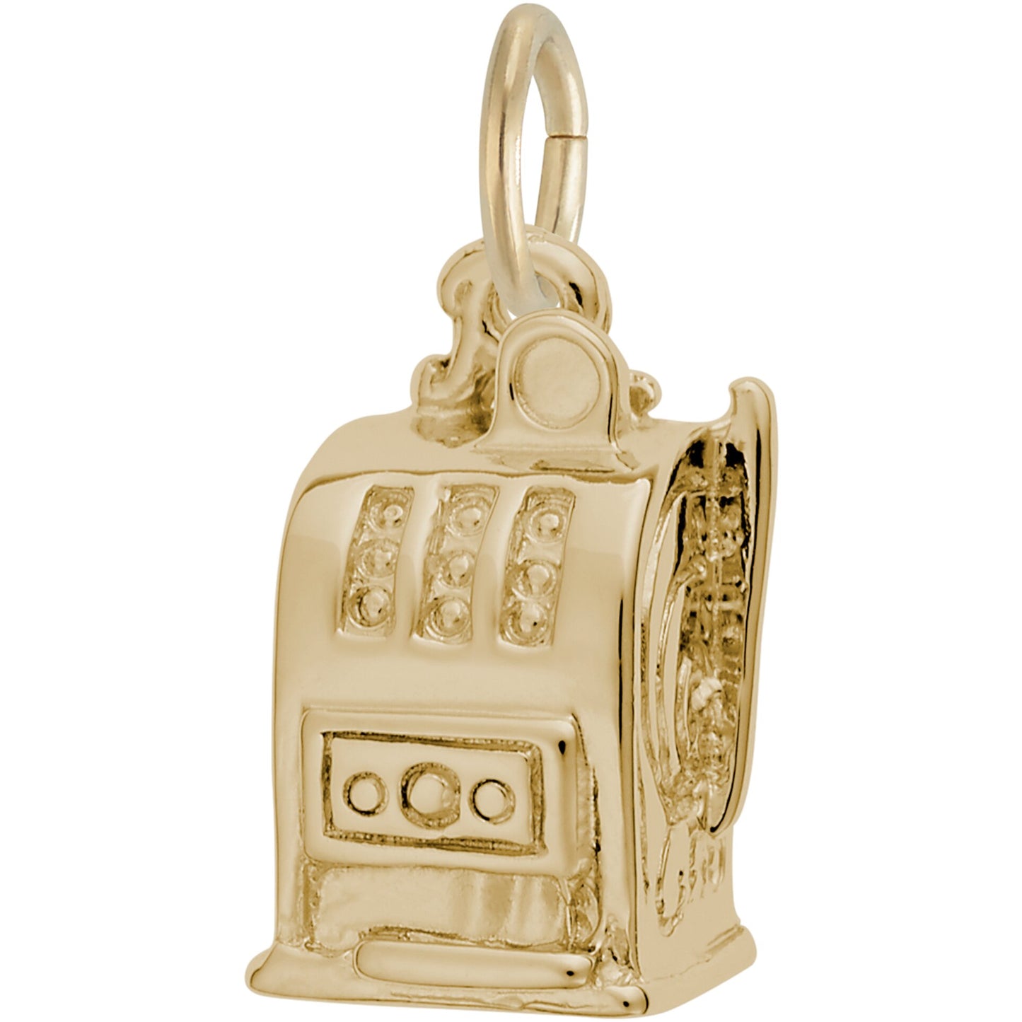 Las Vegas Slot Machine Charm - Metal - Sterling Silver