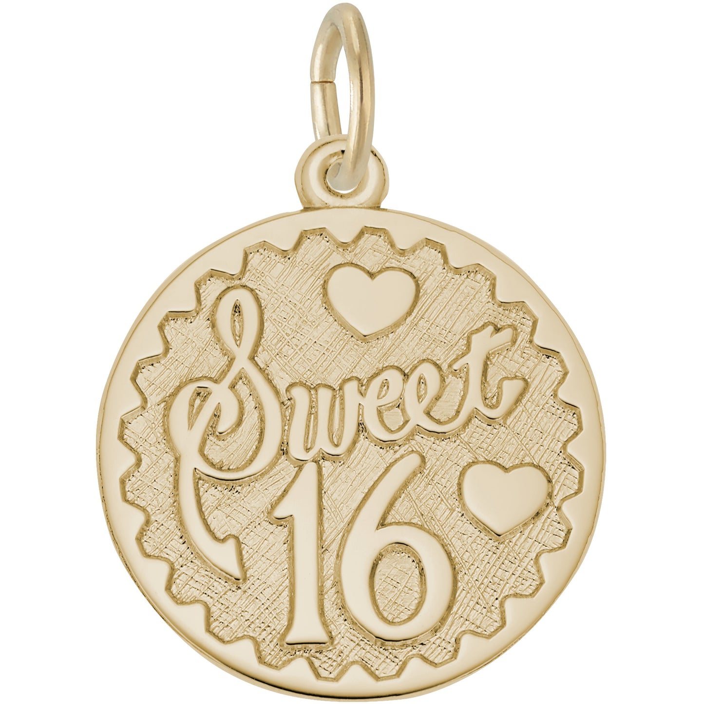 Sweet Sixteen Charm - Metal - Sterling Silver