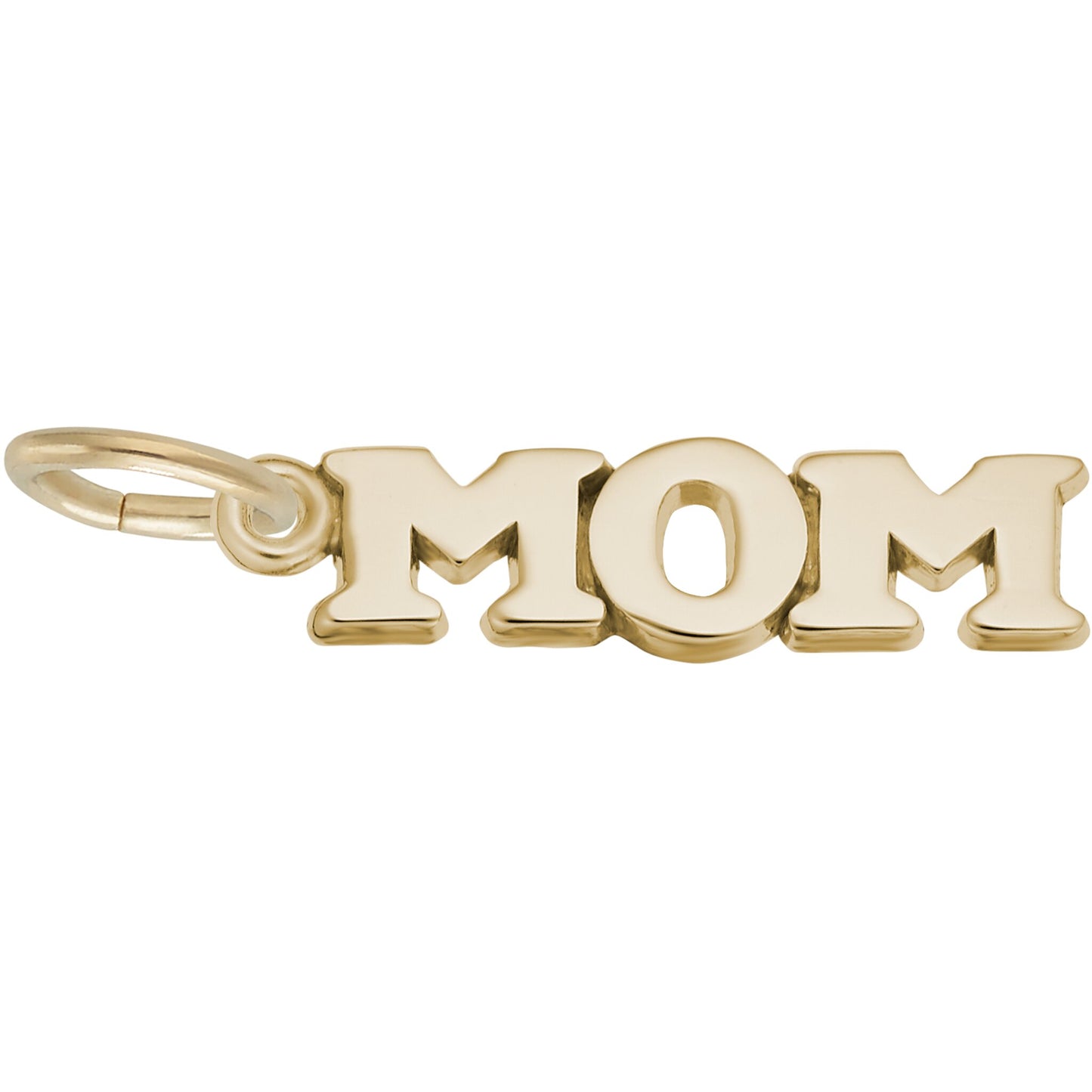 Sterling Silver Mom Charm