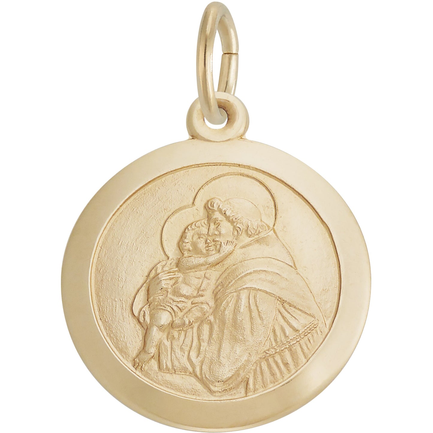 St. Antonio Charm - Metal - Sterling Silver