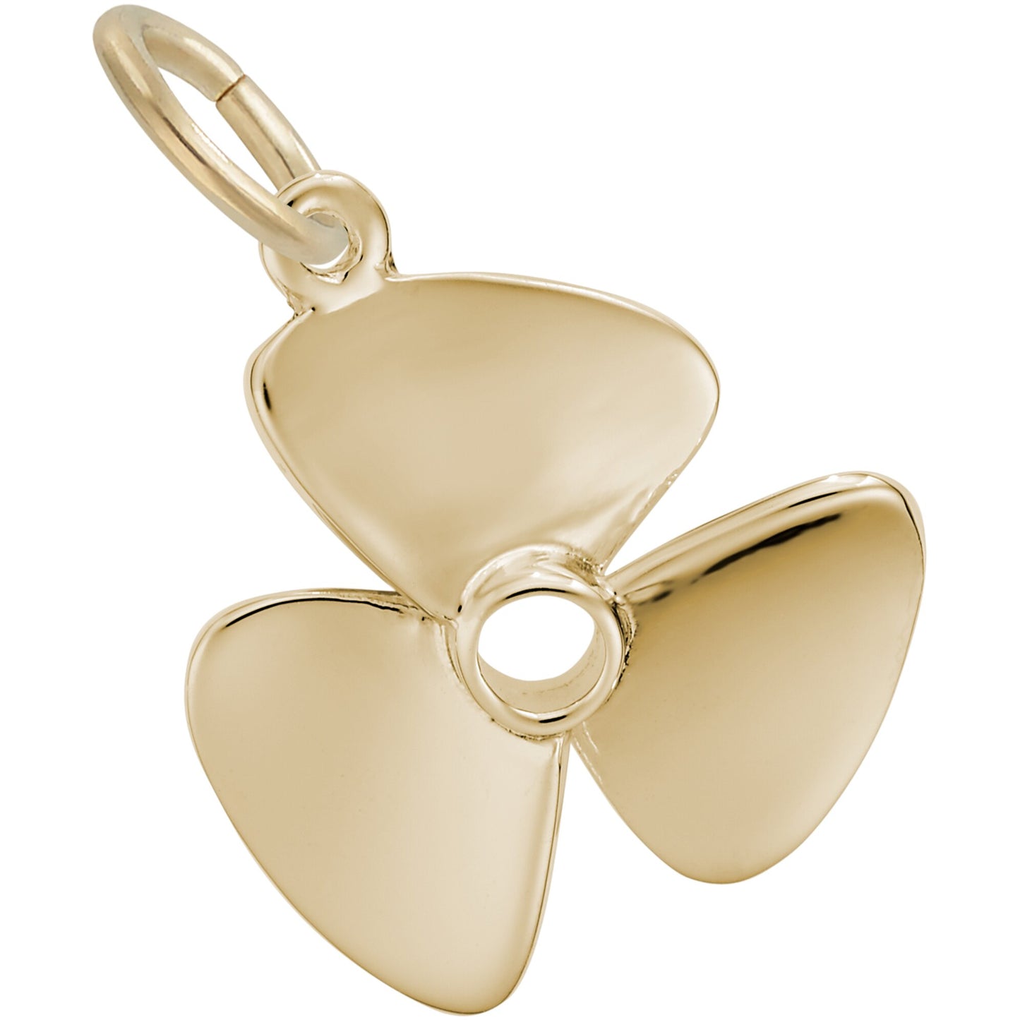 Propeller Charm - Metal - Sterling Silver