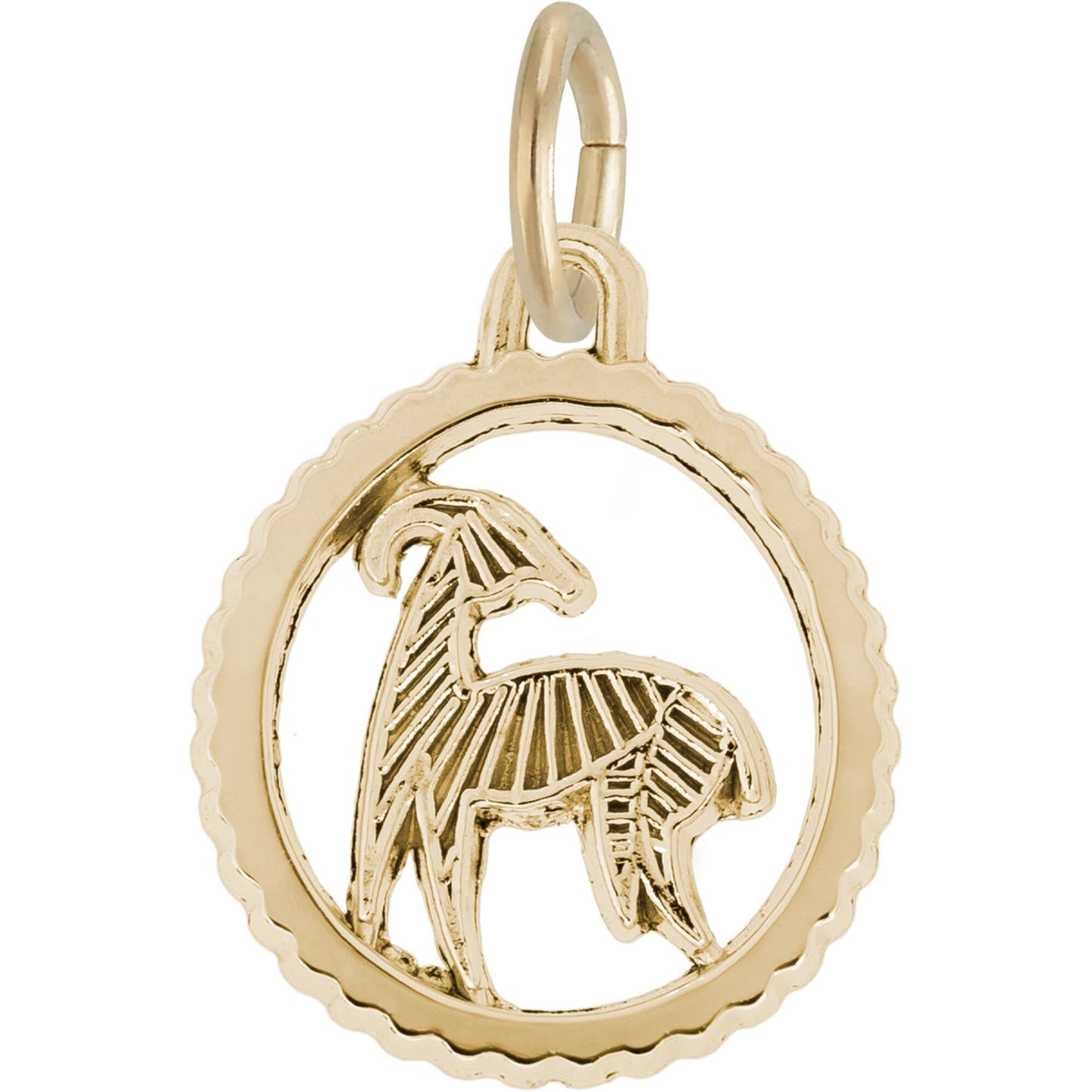 Aries Charm, Sterling Silver