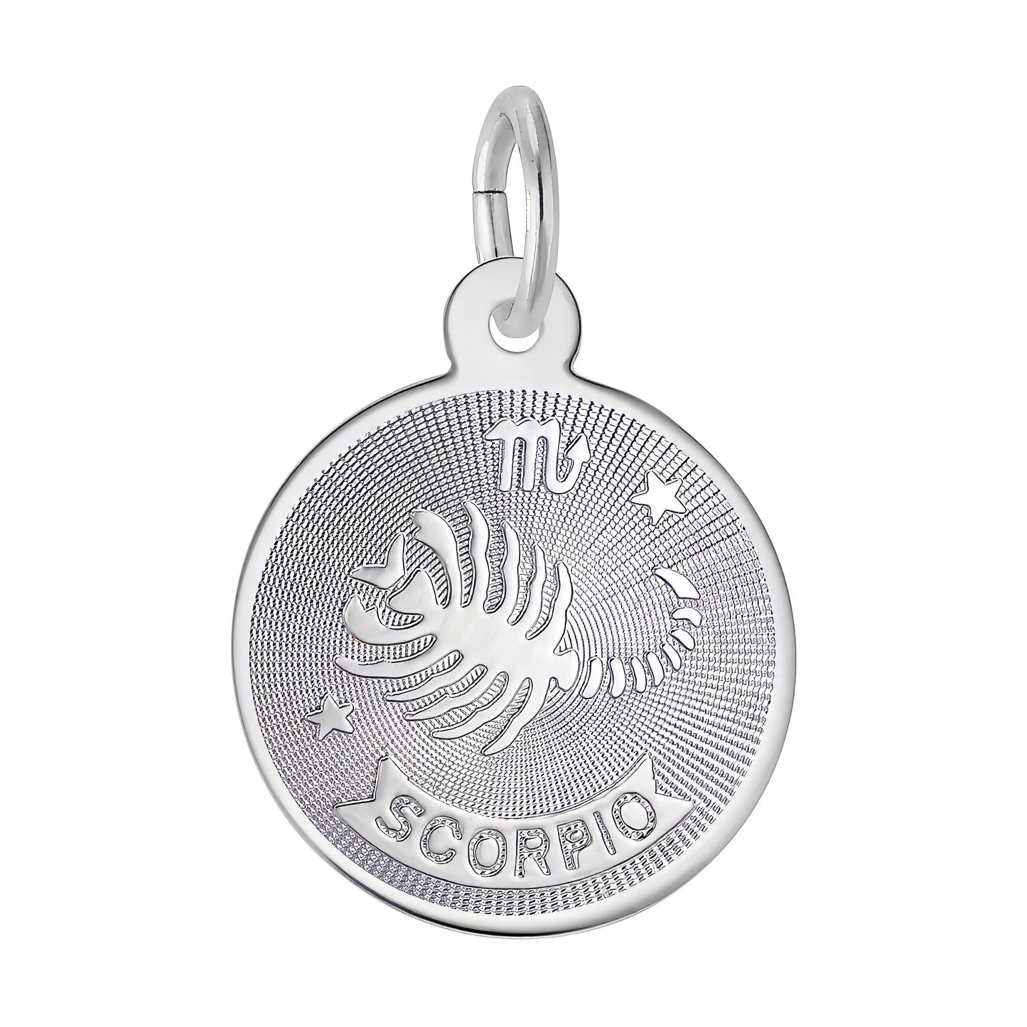 Scorpio Charm, Sterling Silver