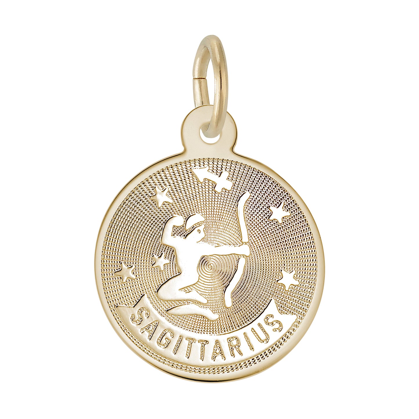 Sagittarius Charm, Sterling Silver