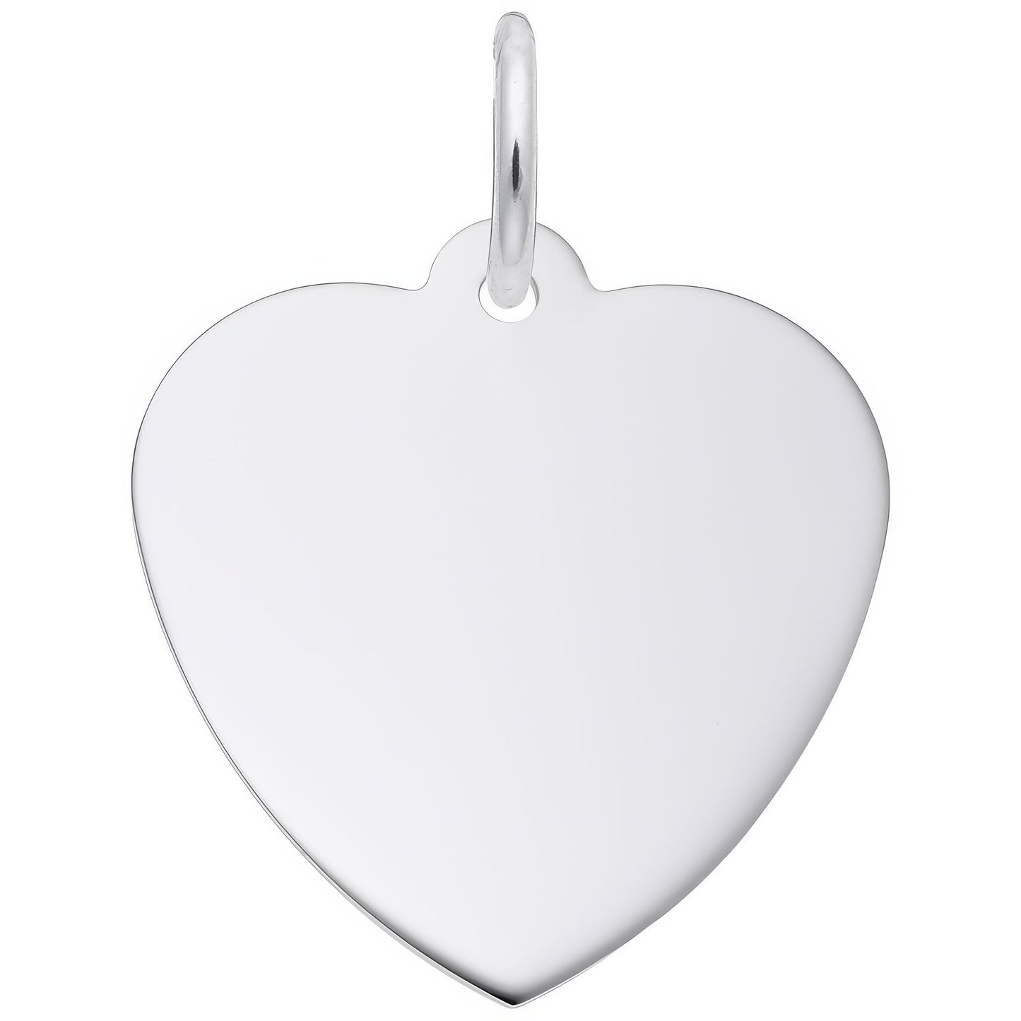 Sterling Silver Small Classic Heart Charm