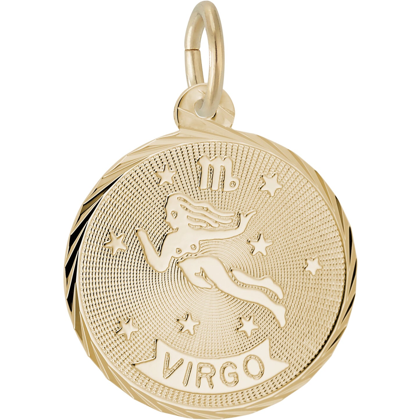 Virgo Constellation Charm - Metal - Sterling Silver