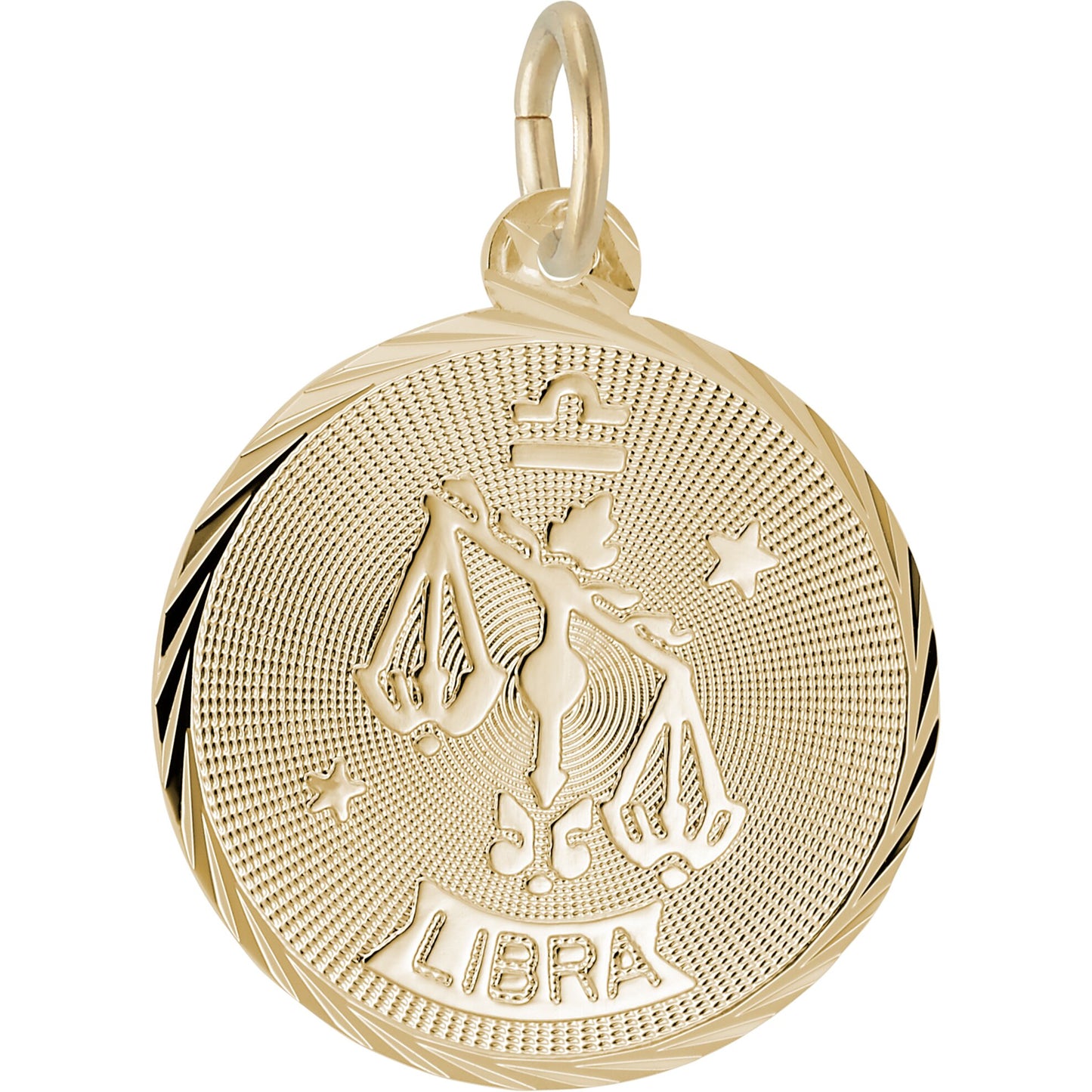 Libra Constellation Charm - Metal - Sterling Silver