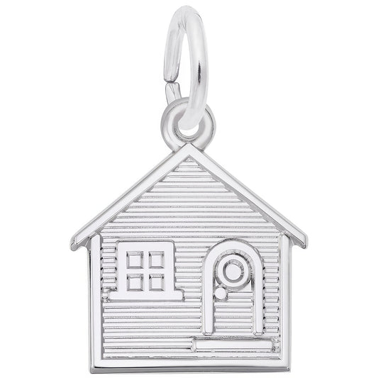 Sterling Silver House Charm