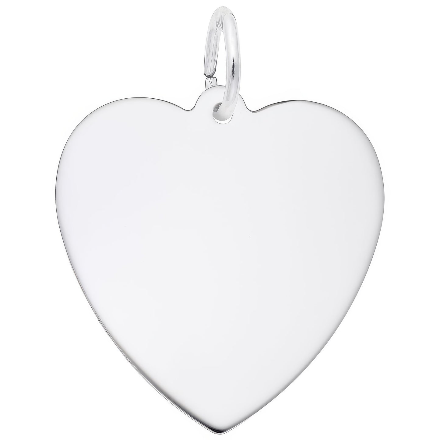 Sterling Silver Classic Heart Charm