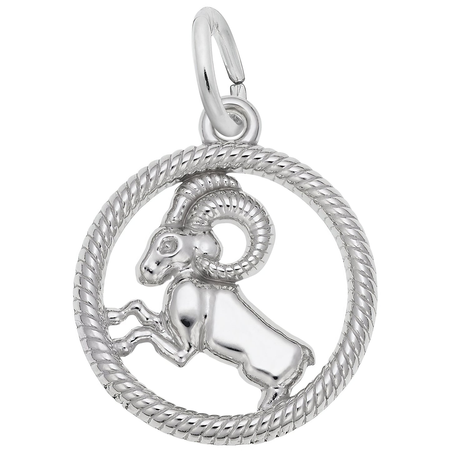 Sterling Silver Zodiac Aries Charm