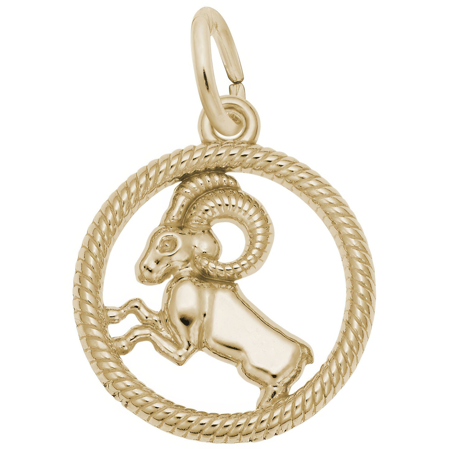 Sterling Silver Zodiac Aries Charm